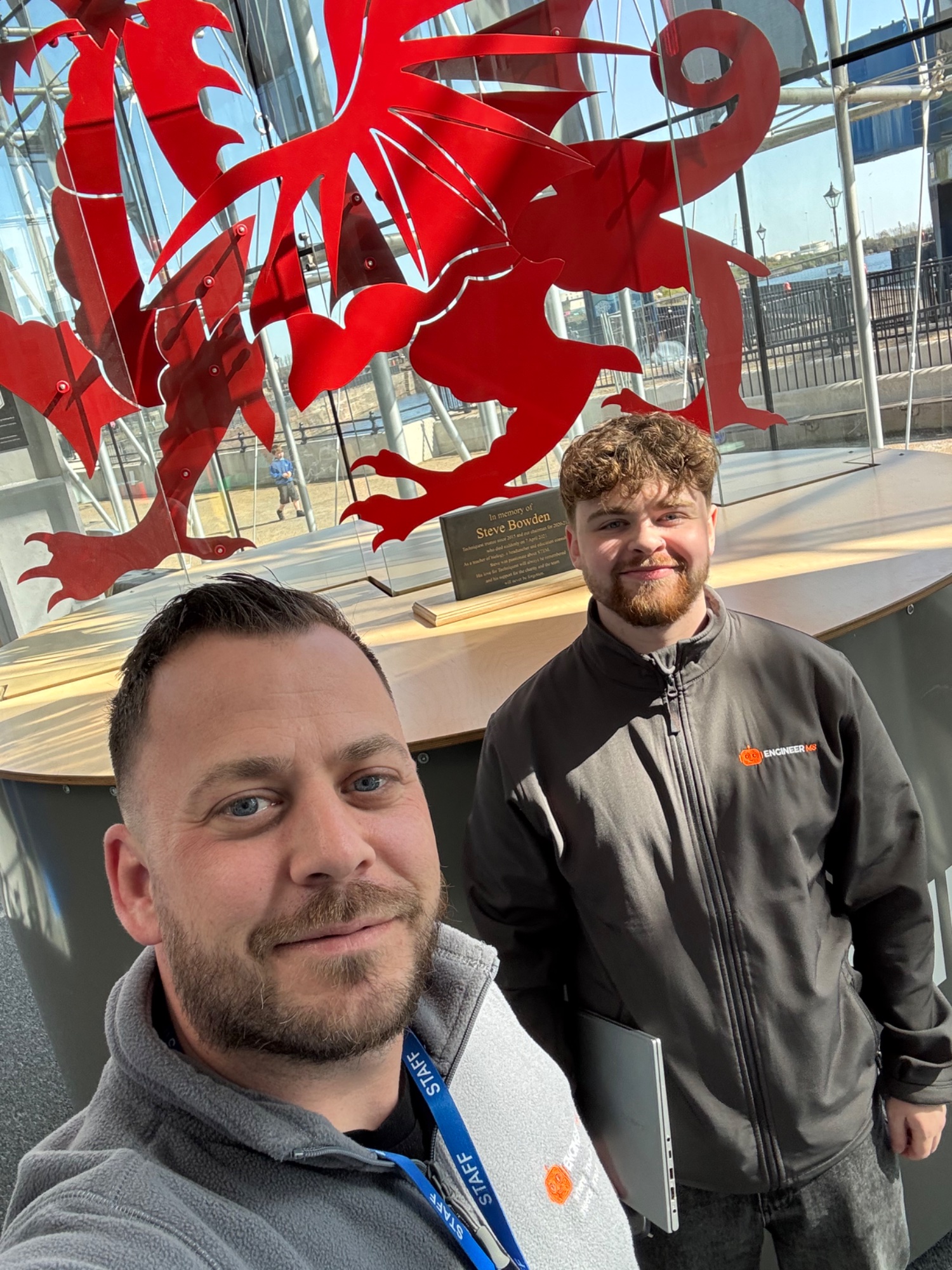 Engineer M8 team at Techniquest Cardiff