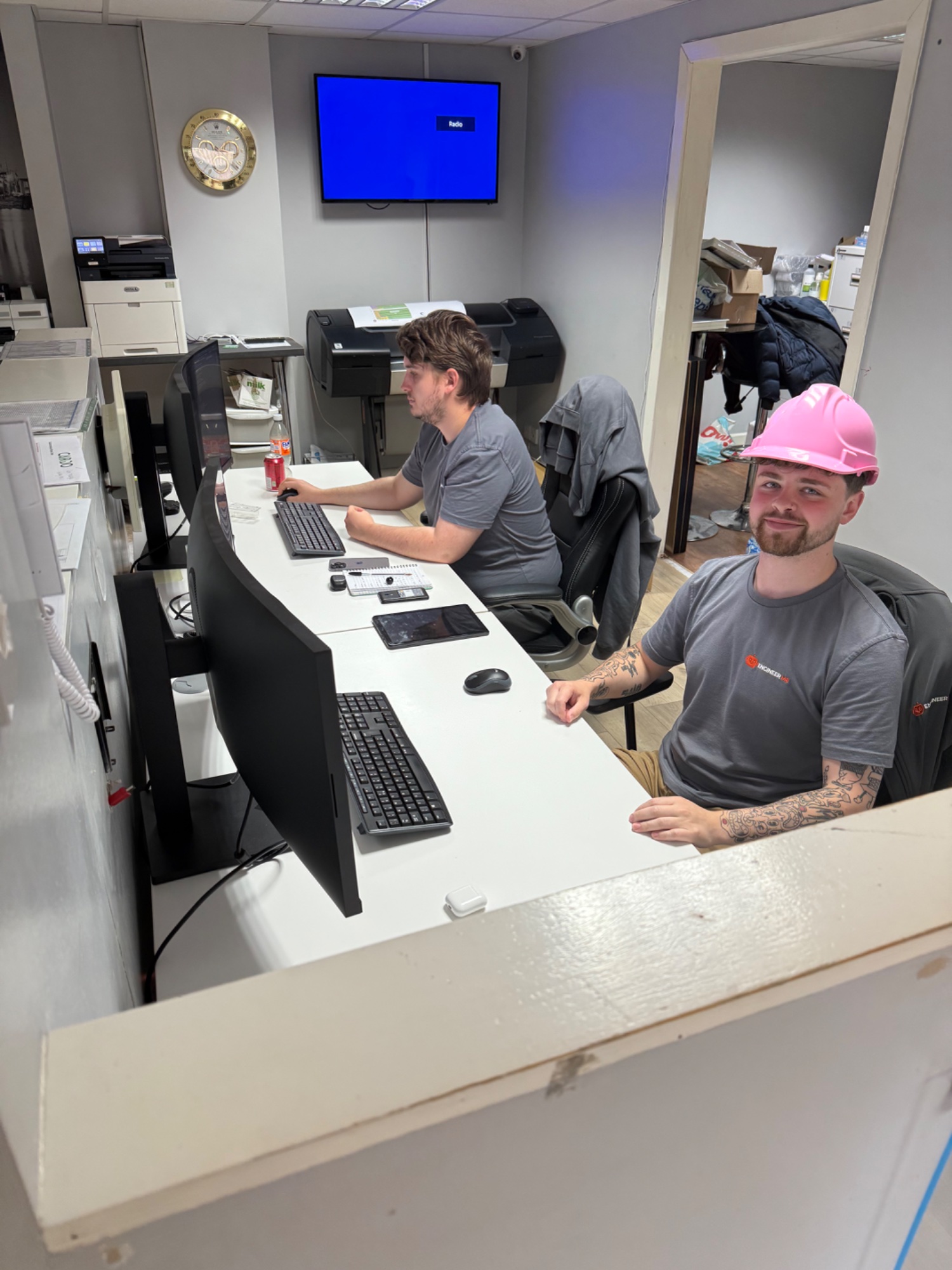 EM8 team at work